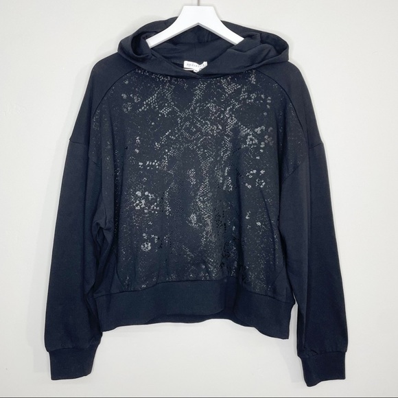 𝅺new Socialite Snake Print Hoodie Size Medium - Picture 1 of 5